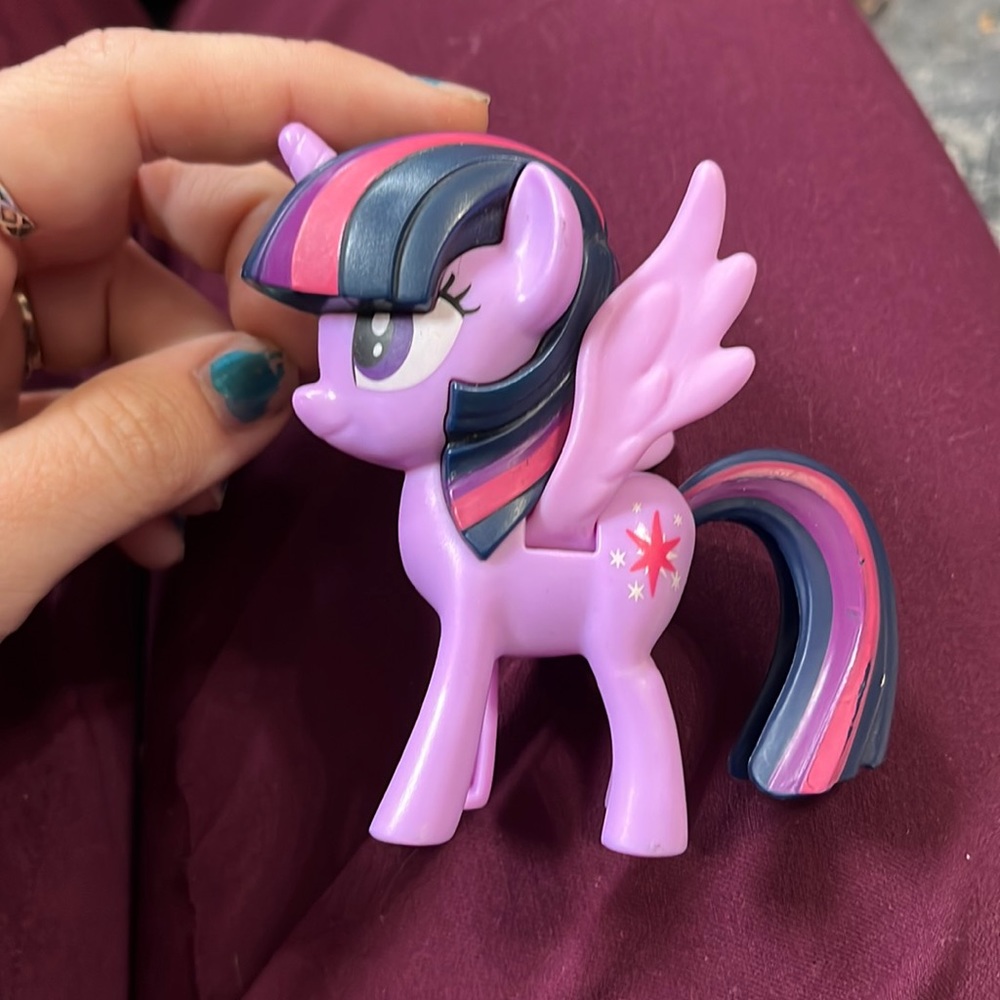 Twilight Sparkle. My Little Pony MLP FiM. Burger King Kid's Meal Toy 3" Figure